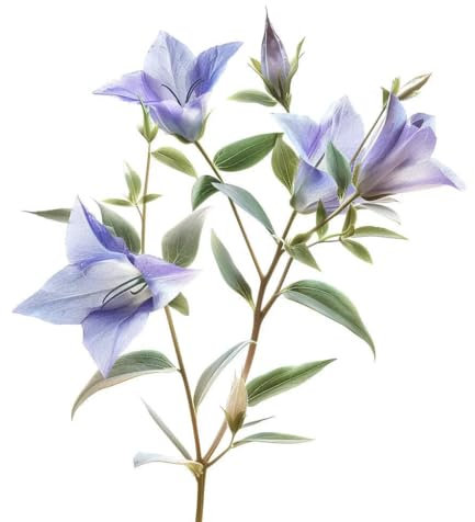 150 Graines de Campanules à grandes fleurs (Platycodon grandiflorus azul)