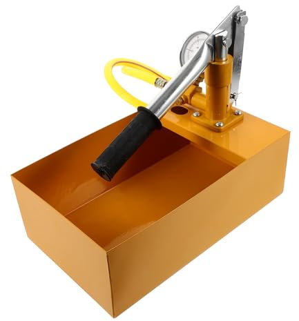 Anneome 25kg Pompe Essai De Pression Testeur Hydraulique Manuel Eau Avec Manomètre Kit Pompe Essai De Pression Hydraulique