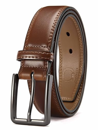 CHAOREN Cinturones Hombre Cuero, Cinturon Hombre 35mm Negocios y Informales