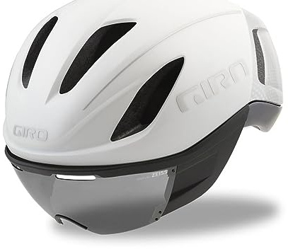 Giro Unisex – Erwachsene Vanquish MIPS Fahrradhelm, Matte White/Silver, L