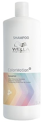 Wella Professionals ColorMotion+ Farbschutz Shampoo – professionelle Haarpflege für gefärbte Haare – Tiefenreinigungsshampoo mit WellaPlex Strukturfestiger – 1 l