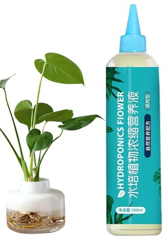 Fertilizzante Idroponico, Fertilizzante Liquido Per Interni, Accessorio Multiuso Per Giardinaggio Con 110ml Per Fiori Orto Coltivazione E Piante D'appartamento