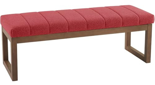 4 cm tjock bänkdyna 120x40 100x30 150x40 140 x 45 cm 2/3-sitsig sittdyna för utomhus-/inomhusbruk, tvättbar, 45D högresilient skum, med dragkedja(Color 6,120x40x4cm)
