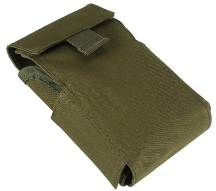 25 Skotts Utomhus Militär Taktisk Kulväska, Molle-ammunitionsbärarväska med Skott, för 12G Subkula(Green)