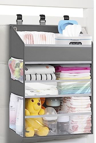 Organizer sospeso per pannolini, organizer per cameretta dei bambini, organizer per lettino, spazioso organizer per fasciatoio, box da parete per pannolini a partire dagli 80 anni in su