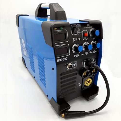 MIG 200 INVERTER WELDER 4in1 MMA ARC TIG LIFT GAS GASLESS SPOOL GUN PORT 200A