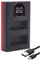 Baxxtar NP-W126s NP-W126 Akku Ladegerät kompatibel mit Fujifilm - Mini USB Dual/LCD Ladegerät 18612 - Versorgung über USB-C oder Micro-USB - X-M5 X100VI X-S10 X-T20 X-T30 II X-T5 X-T50 usw.
