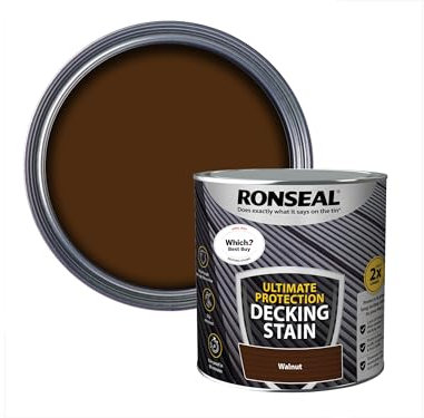 Ronseal Ultimate Protection Decking Stain Walnut 2.5L