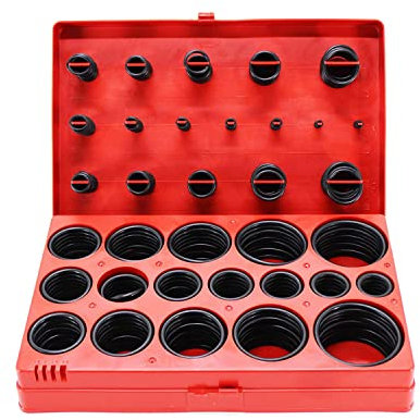 KEWAYO 419 Pezzi O Ring Kit 32 Misure O Ring Guarnizioni O Ring Guarnizioni Idrauliche Per Guarnizioni Idrauliche E Riparazione Rapida Dell’Auto, O ring Kit Idraulico