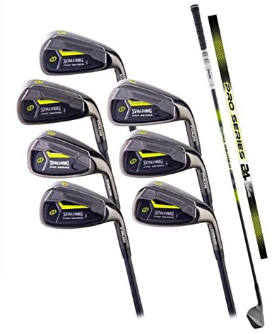 Spalding Série Pro 5-SW pour Femmes, Noir/Jaune, Taille Unique