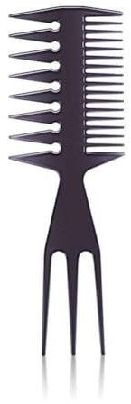 Pettine da uomo, spazzola professionale per modellare e bagnare i capelli, spazzola da barbiere, strumento lungo, per doccia statica