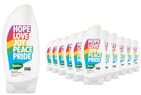 Radox Feel Exotic Limited Edition Shower Gel with Tropical Scent of Lynchee and Watermelon to feel Delightfully Fragrant 250ml, Bulk Buy 24 Pack