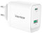 VulTech CC45-1C1A – Caricatore Universale 45W GaN USB + Type-C/USB-C PD3.0 QC3.0 PPS, Compatibile con Smartphone, Tablet e Notebook – Bianco, Compatto