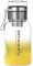 Botella de vidrio, botellas de transparentes, recipiente de vidrio de 750 ml, jarra de gran capacidad, tapa coladora a prueba de fugas para hidratación reutilizable, trabajo, gimnasio, escuela