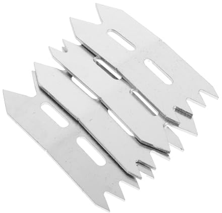 DOITOOL Lot de 4 Pinces de Maintien Multifonctions Travail du Outils de Positionnement Griffes de Serrage Robustes Argentées Compatible avec Établi Ensemble de 4 Pièces