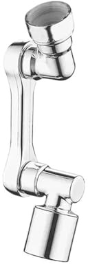 Extensor de grifo con rotación universal 1080 grados, cabezal rociador, brazo extensión robot cocina, mezclador, aireador, burbujeador, boquilla agua(ABS Dual mode)