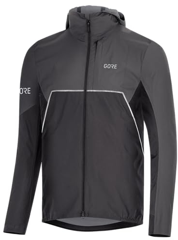 GOREWEAR GOREWEAR R7 Partial GORE-TEX INFINIUM™ Veste à capuche, Black/Terra Grey, S