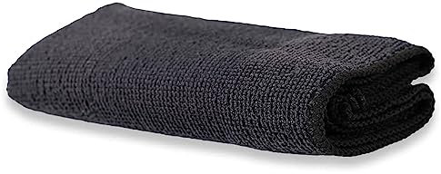 ENA Living Black Microfibre Cloth, Efficient Dusters For Cleaning, Uses Less Water & Chemicals, Picks Up More Dirt, Ideal For Car Cleaning, Window Cleaner, Durable & Effective Dusters For Cleaning