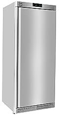 METRO Professional Réfrigérateur pro GRE6600S, Inox, 77.5x72x188.5cm, 380L, Réfrigération par air, 300W, avec serrure, 5 clayettes réglables, argenté