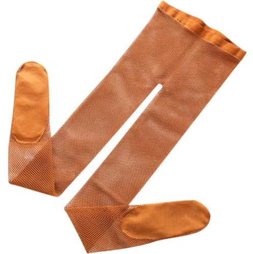 Muteitt Medias De Rejilla para Danza Femenina, Medias De Rejilla Profesionales para Danza Latina, Sin Costuras, para Ballet, Bailes Latinos Y De Salón. Medias De Malla para Bailarinas.