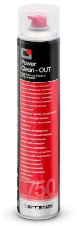 Errecom Power Clean - OUT, Pulitore Alcalino ad Alta Pressione per Condensatori, Bombola da 750 ml