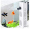 Leise Aquarium Innenfilter 4in1 Aquarienfilter, 500-1800L/H Aquarien Filter mit 2 Filterschwämmen Wasserpumpe Sauerstoff Belüftung Wave Maker für 20L-1500L Aquarium (15W 1000L/H)