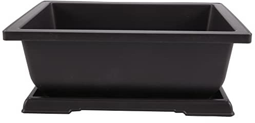 Tsudoku Grande Vaso di Fiori Rettangolo Bonsai Vivaio Fioriera Balcone Contenitore 29 X 21 X 10,5 Cm
