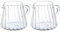 iplusmile Pichet en verre élégant en forme de pot à lait en verre - Pichet à café créatif pour faire mousser le lait - Mousseur à lait - Tasse à lait (200 ml)