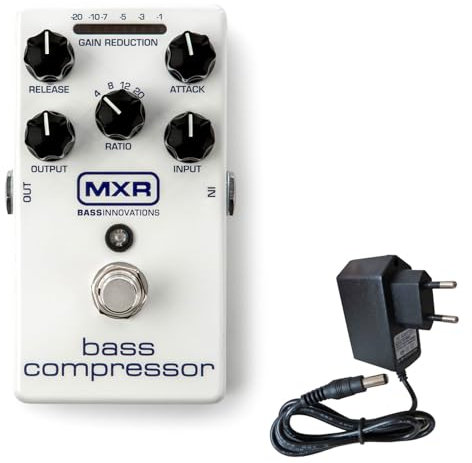MXR M87 Bass Compressor Effektgerät Pedal mit keepdrum Netzteil
