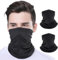 2Pack Cooling Neck Gaiter Face Cover Multifunction Headwear Elastic Tube Scarf Balaclava Snoods Face Mask Windproof UV Protection for Cycling Running Outdoor Activities Sports for Men &Women Black