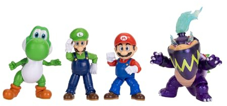 Super Mario Pack de 4 Figuras Juguetes Toys