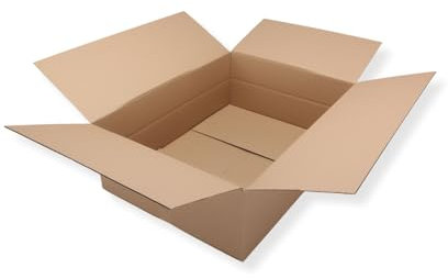 2 St. Versandkartons 800 x 600 x 260 mit Zusatzriller Versandverpackung 80 x 60 x 26 Faltschachtel, Box