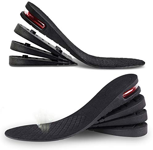 Plantillas Alzas Para Zapatos hombre de mujer 4 capas plantillas para zapatillas Cómodas Plantillas Para Zapatos Taloneras con amortiguación de colchón de aire plantillas hombre