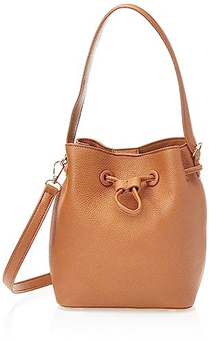 The Drop Beuteltasche für Damen, Rochelle, Cognac, Einheitsgröße