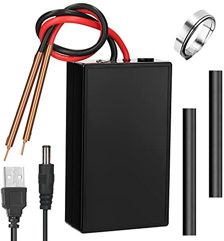 Weytoll Soldador por Puntos, Recargable Mini Máquina de Soldadura por Puntos con Bolígrafos de Soldadura 6 Engranajes Ajustable 4000 mAh para el Hogar Reparación de Bricolaje