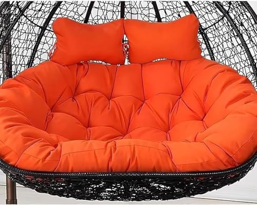 Coussin De Remplacement pour Balancelle Double Balançoire 2 Places, Causeuse en Osier pour Patio ExtéRieur (Coussin Uniquement)(G,150 * 110cm/59 * 43in)