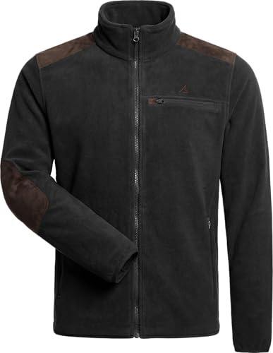 ACE Schakal Chaqueta polar de caza para hombre - Chaqueta outdoor de forro polar para hombre - chaqueta de entretiempo con tres bolsillos y cintura elástica