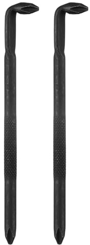 QUARKZMAN 2 Pezzi Cacciavite Offset PH2 A Croce Angolo Retto 90 Gradi Cacciavite Doppia Estremità A Forma Di L Strumento Manuale Per Riparazione Elettrodomestici Nero