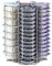 FIND A SPARE 52 Pod Holder T-Disc Capsule 360 Degree Rotating Metal Wire Rack For Tassimo Coffee Pods
