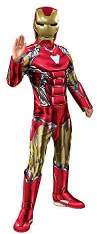 Rubies Official Avengers Endgame Iron Man, Deluxe Child Costume - Large, Age 8-10, Height 147 cm Halloween