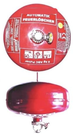 6kg Automatik Pulver Feuerlöscher Löschanlage