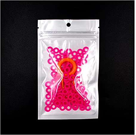 110PCS Keycaps O Ring Seal Keyboard O-ring Switch Sound Dampeners Suitable For Cherry MX Keyboard Damper Replacement Noise Reduction Seal,pink,8x5x1.5mm