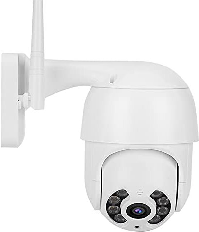 2in PTZ étanche, 1080P WiFi 8 Lumières Sécurité Mini Caméra Dôme Surveillance Fonctionne avec Icsee 110 240VUS