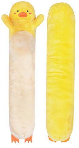 Cuddle Paws Duck Plush Body Pillow for Kids | Long Stuffed Animal Cuddle Pillow | Soft Hugging Toy | Plushie Gift for Girls & Boys | Long Plush Body Pillow for Sleep & Comfort | Small, 23 Inches