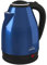 Homelux 1,8L Edelstahl Wasserkocher, 1500W, BPA-freier Heißwasserboiler, Schnelldurchlauferhitzer mit Abschaltautomatik und Trockengehschutz-Technologie, Geeignet für Kaffee, Tee,Blau