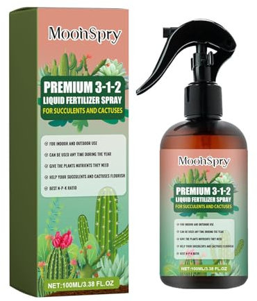 Engrais Liquide En Spray Pour Plan-tes D'intérieur – Brume Douce 3-1-2 Pour Des Feuilles Et Une Croissance Saines | Nutriments Essentiels Pour - Brume Prête À L'emploi 100 Ml