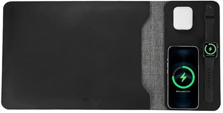 ElectraSleeve - 5 in 1 Laptop Sleeve with Wireless Charging Black