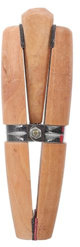 MAGICLULU Sturdy Wooden Ring Clamp for Jewelry Making Repair Hand Tool with Smooth Jaw Edging Easy to Use for Polishing Engraving Tightening Rings Suitable for DIY and Professional Jewelers