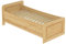 Erst-Holz® Seniorenbett extra hoch 90x220 Einzelbett Federholzrahmen Massivholz Kiefer Bett 60.42-09-220 FV