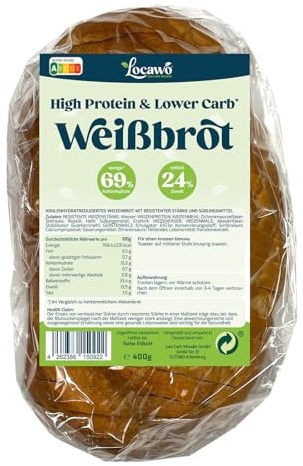 High Protein & Lower Carb Weißbrot